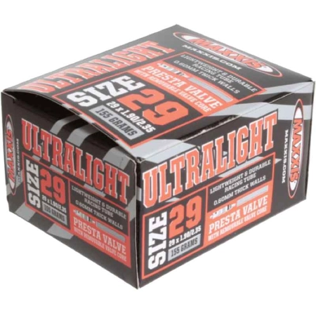 Maxxis Ultralight Tube 48mm Presta Valve Removable