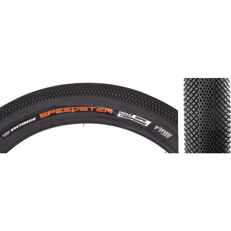 Tire Sunlite 24X3.0 Black/Bk Slick K1032 Wire – Velo Mine