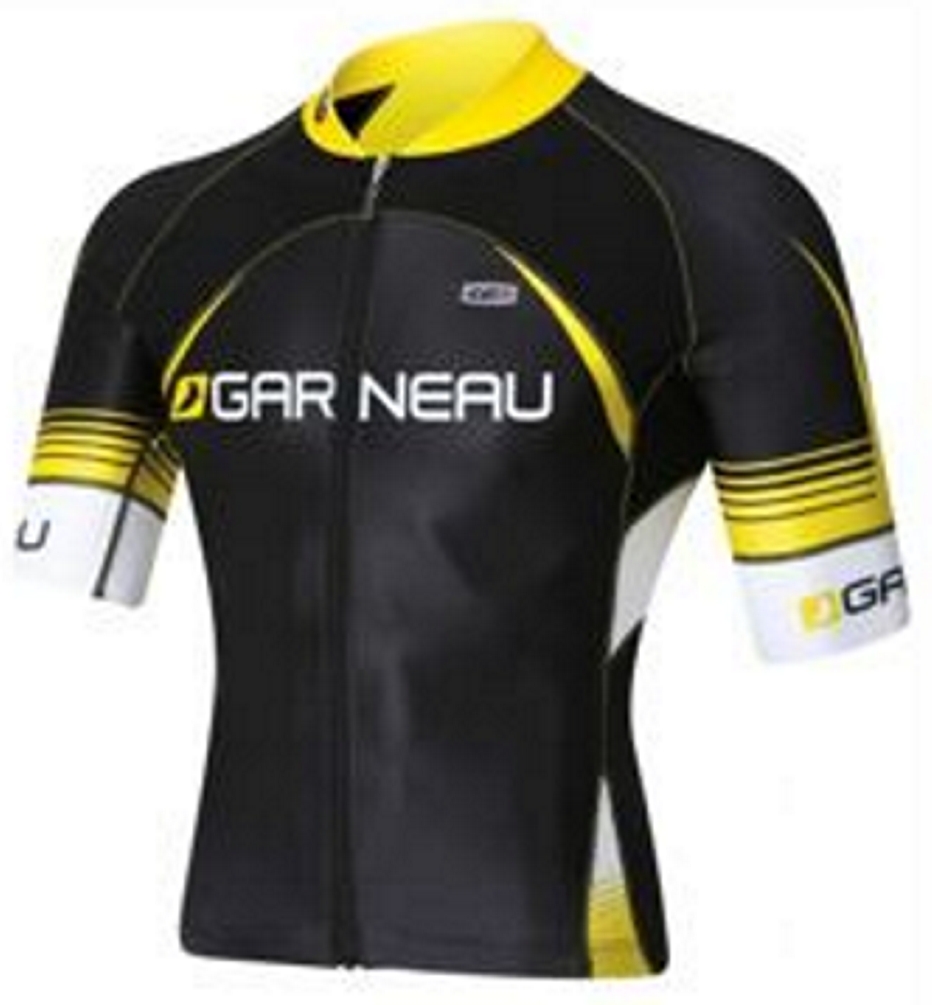 Louis Garneau Corsa Jersey Medium Black Yellow