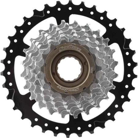 Sunrace MFM300 Freewheel 14-34 7sp Silver/Black