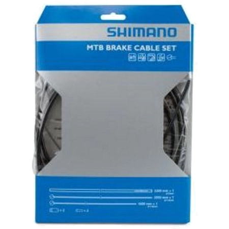 shimano brake cable and housing set