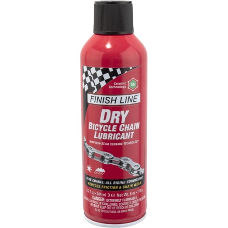 Finish Line Ceramic Technology Dry Aerosol Lube 8oz