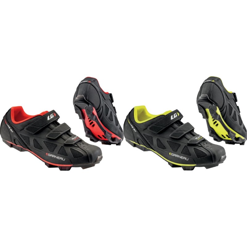 Georges Mathieu Chaussures De Cyclisme VTT Louis Garneau Multi Lite HRS-80 - Taille 42 Femme, Noir, Fixation 2 Bolts, Neuf Route Femme